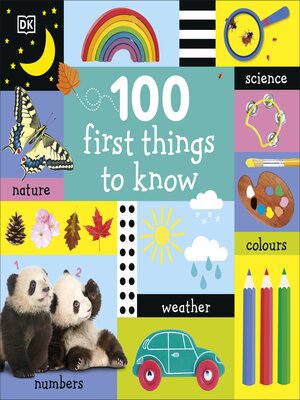 100 First Things to Know - ebook